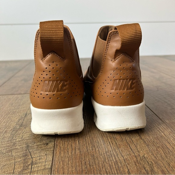 Nike Air Max Thea Mid Ale Brown low ankle sneaker boot tan pull on - Picture 4 of 6